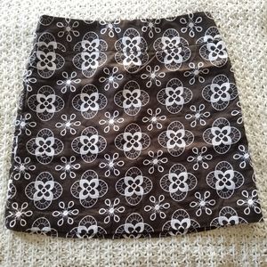 Vintage Ann Taylor LOFT Embroidered Skirt